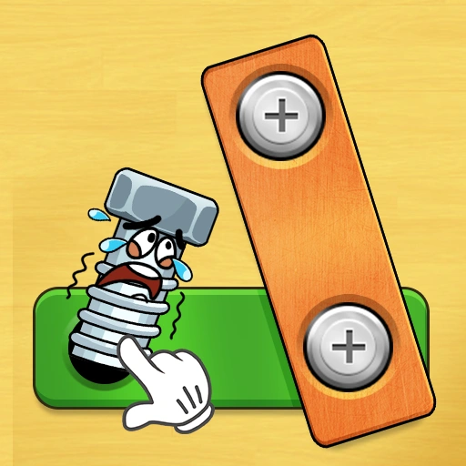 Screw Master APK Mod gameplay featuring challenging pin puzzles.