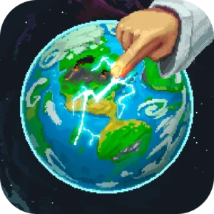 WorldBox mod apk - Create and destroy civilizations with unlocked powers in this sandbox god simulation game. Download the modded apk for unlimited resources and no ads