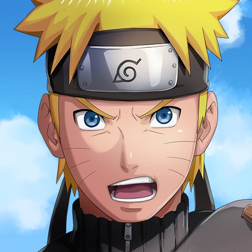 Screenshot of NARUTO X BORUTO NINJA VOLTAGE Mod APK gameplay showing fortress defense and ninja battles